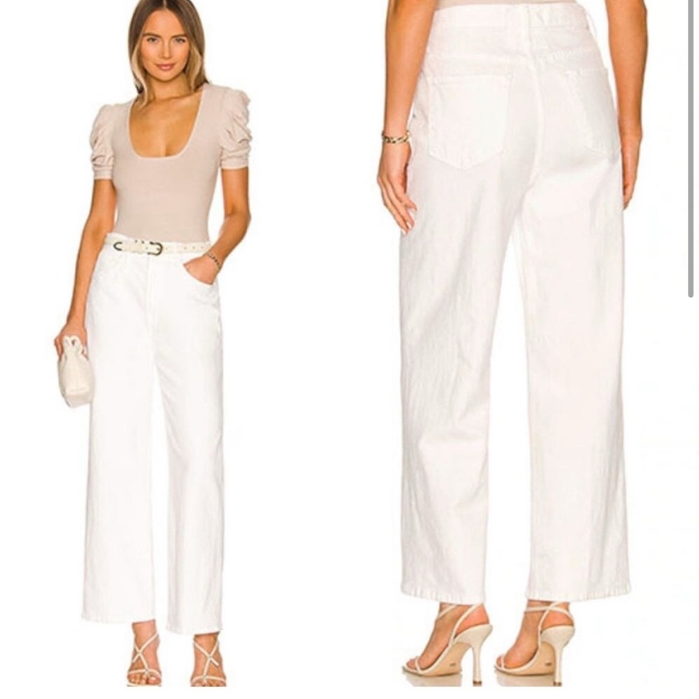 MOTHER Wide Leg Jeans 30